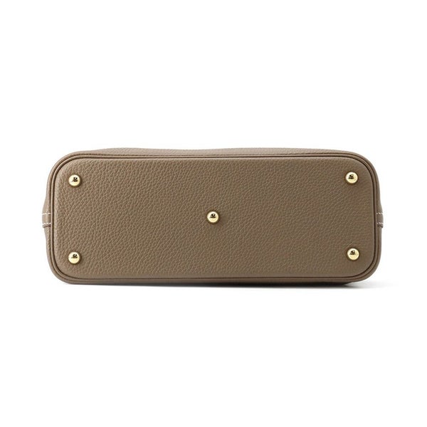 エルメス ハンドバッグ ボリード31 エトゥープ/ゴールド金具 トリヨンクレマンス U刻印 ２wayショルダー