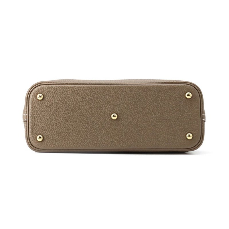 エルメス ハンドバッグ ボリード31 エトゥープ/ゴールド金具 トリヨンクレマンス U刻印 ２wayショルダー