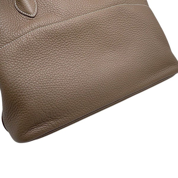 エルメス ハンドバッグ ボリード31 エトゥープ/ゴールド金具 トリヨンクレマンス U刻印 ２wayショルダー