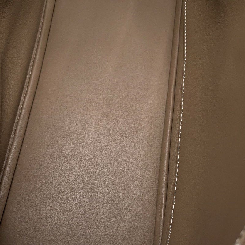 エルメス ハンドバッグ ボリード31 エトゥープ/ゴールド金具 トリヨンクレマンス U刻印 ２wayショルダー