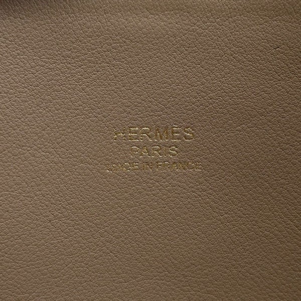 エルメス ハンドバッグ ボリード31 エトゥープ/ゴールド金具 トリヨンクレマンス U刻印 ２wayショルダー