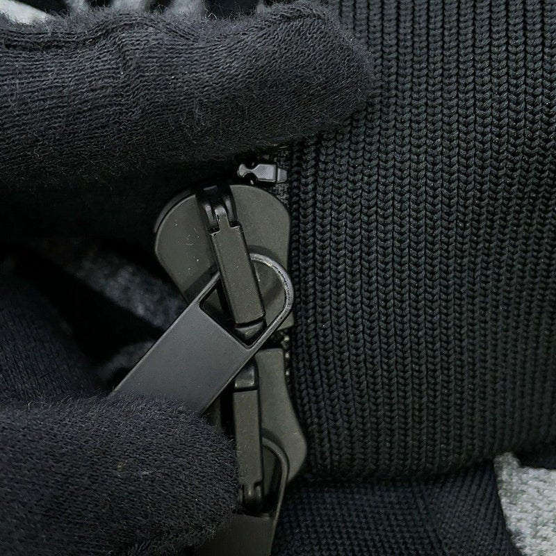 クリスチャン・ディオール ジャケット オブリーク ニット テクニカル ジップアップジャケット メンズサイズL 113M421AT195 黒