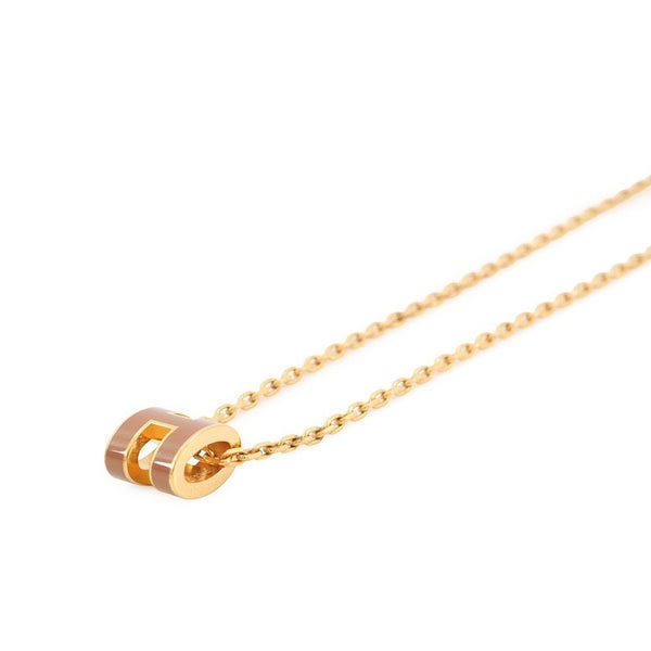 エルメス ネックレス ミニ・ポップアッシュ ニューゴールド/ゴールド金具 HERMES アクセサリー