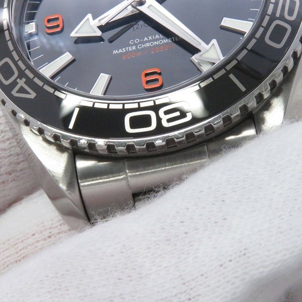 オメガ シーマスター プラネットオーシャン 600M コーアクシャル 215.30.44.21.01.002 OMEGA 腕時計 黒文字盤