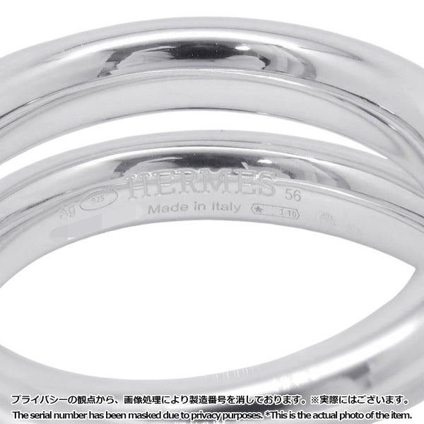 エルメス リング ヴェルティージュ SV925シルバー リングサイズ56 HERMES 指輪 ジュエリー