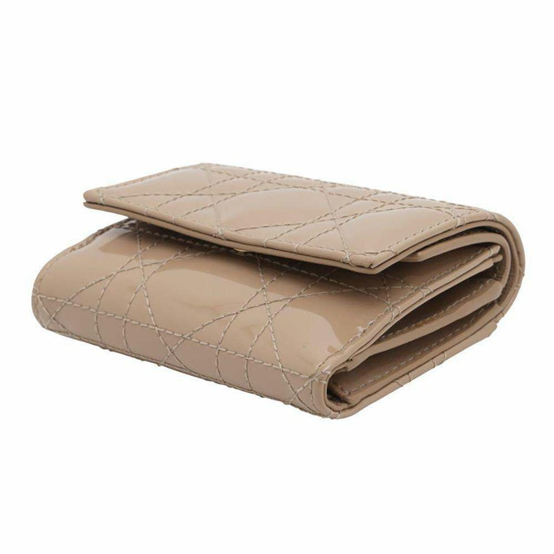 クリスチャン・ディオール 三つ折り財布 レディディオール ロータスウォレット カナージュ S0181OVRB_M413 財布 日本限定