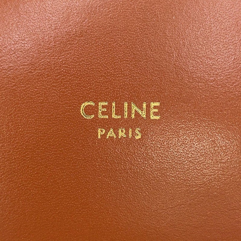 セリーヌ ショルダーバッグ トリオンフ マイクロ ドローストリング PVC レザー 10H492 CELINE
