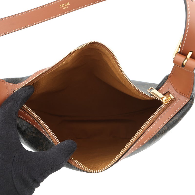 セリーヌ ショルダーバッグ トリオンフ エロイズ ミディアム PVC 114712 CELINE