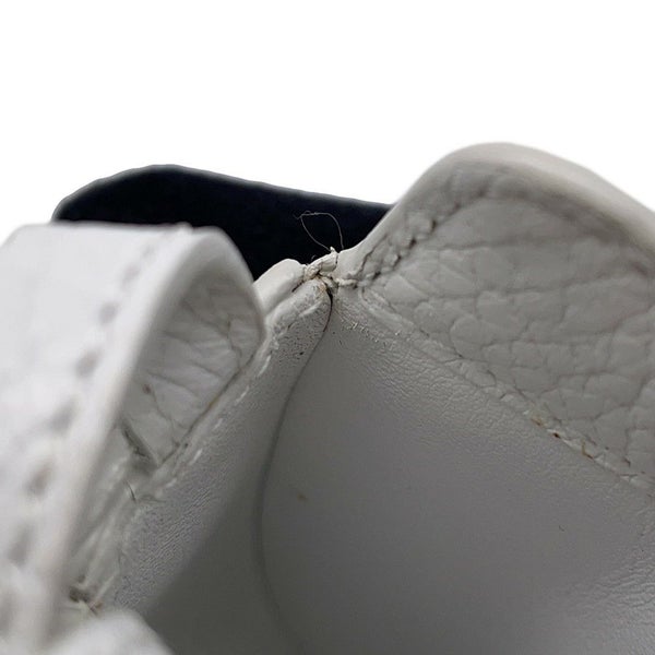 ロエベ ポーチ ロゴ レザー  LOEWE 小物入れ 白