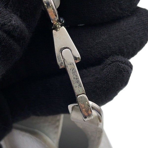 ロエベ ポーチ ロゴ レザー  LOEWE 小物入れ 白