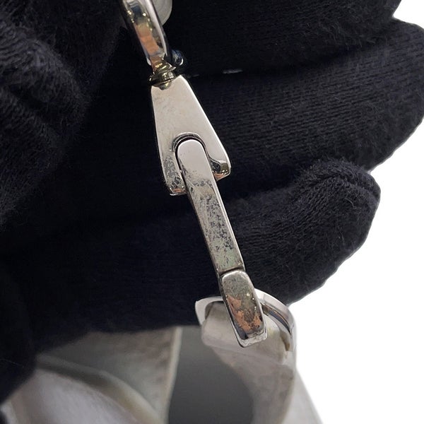 ロエベ ポーチ ロゴ レザー  LOEWE 小物入れ 白