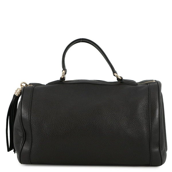 グッチ ハンドバッグ ソーホー インターロッキングG ミニボストンバッグ レザー 282302 GUCCI 黒