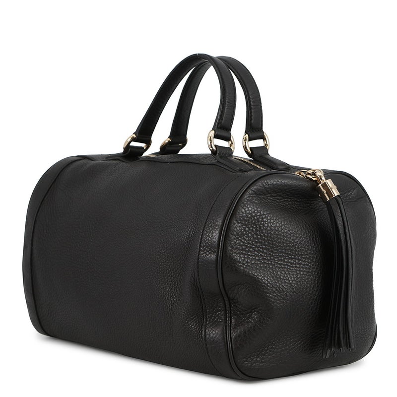 グッチ ハンドバッグ ソーホー インターロッキングG ミニボストンバッグ レザー 282302 GUCCI 黒