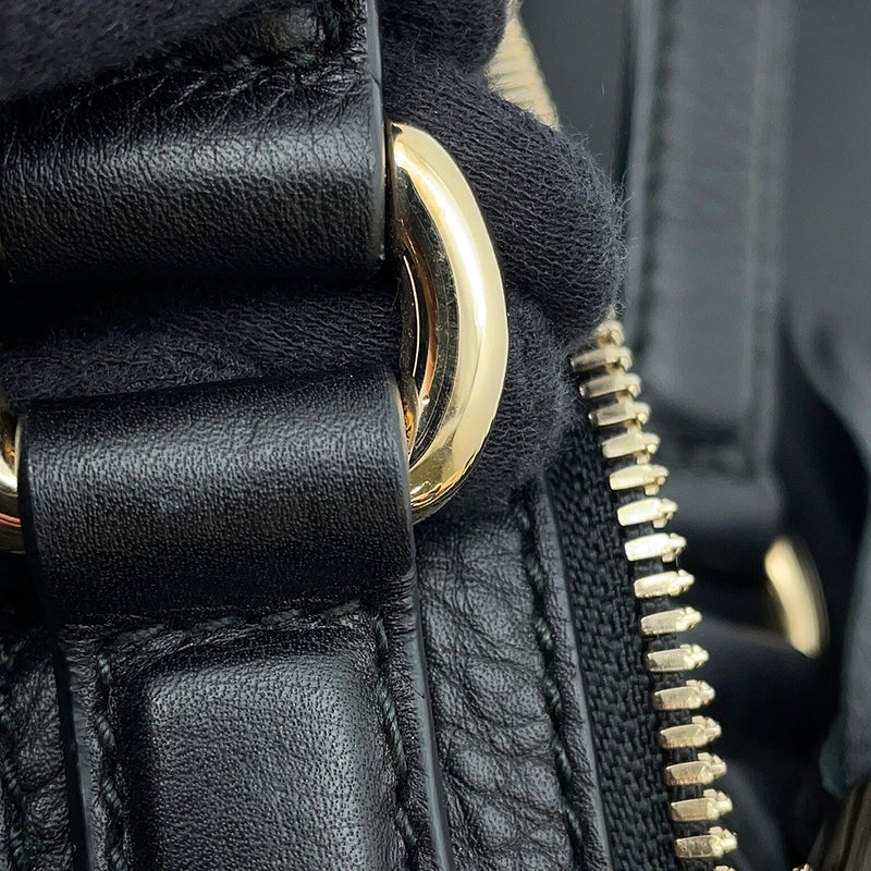 グッチ ハンドバッグ ソーホー インターロッキングG ミニボストンバッグ レザー 282302 GUCCI 黒