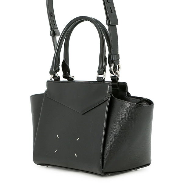 メゾンマルジェラ ハンドバッグ スナッチドトート レザー SB3WD008 Maison Margiela 2way 黒