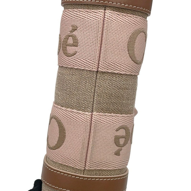 クロエ ハンドバッグ ウッディ トート スモール キャンバス レザー CHC23AS397L1726Y Chloe