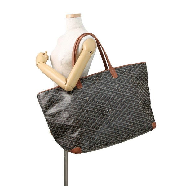 ゴヤール トートバッグ アルトワGM PVC PVC レザー ARTOISGMLTY01CL03P GOYARD 黒 ブラウン