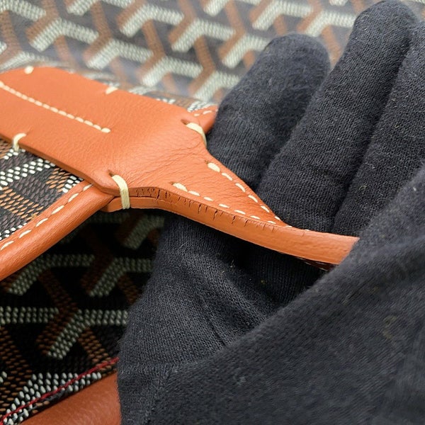 ゴヤール トートバッグ アルトワGM PVC PVC レザー ARTOISGMLTY01CL03P GOYARD 黒 ブラウン