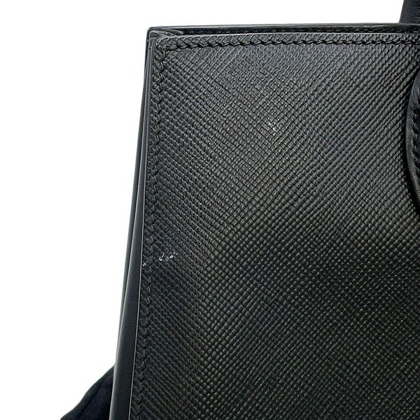 プラダ トートバッグ サフィアーノレザー 1BA153 PRADA 2way 黒