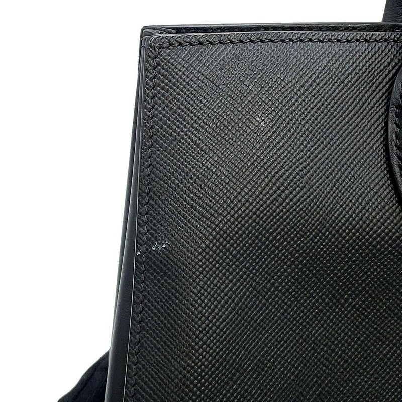 プラダ トートバッグ サフィアーノレザー 1BA153 PRADA 2way 黒