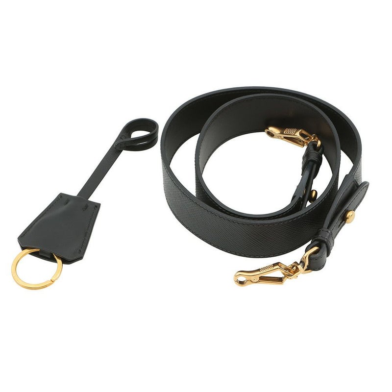 プラダ トートバッグ サフィアーノレザー 1BA153 PRADA 2way 黒