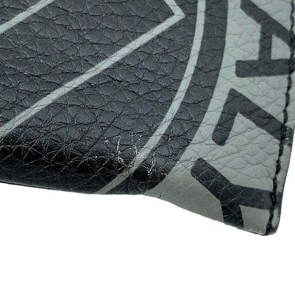 フェンディ ショルダーバッグ FFロゴスタンプ レザー 7VA437 FENDI バッグ ショルダーバッグ 黒 メンズ