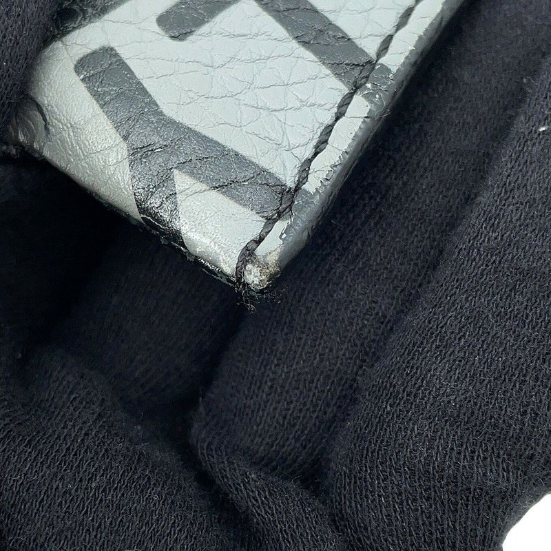 フェンディ ショルダーバッグ FFロゴスタンプ レザー 7VA437 FENDI バッグ ショルダーバッグ 黒 メンズ