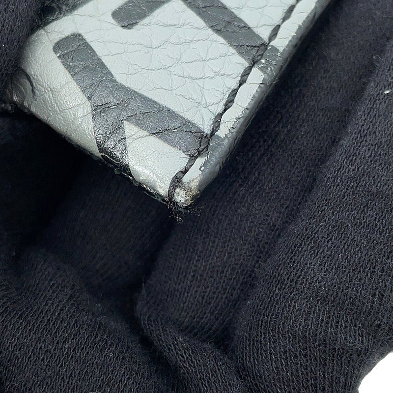 フェンディ ショルダーバッグ FFロゴスタンプ レザー 7VA437 FENDI バッグ ショルダーバッグ 黒 メンズ