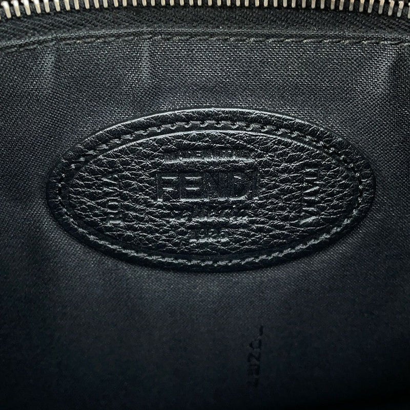 フェンディ ショルダーバッグ FFロゴスタンプ レザー 7VA437 FENDI バッグ ショルダーバッグ 黒 メンズ