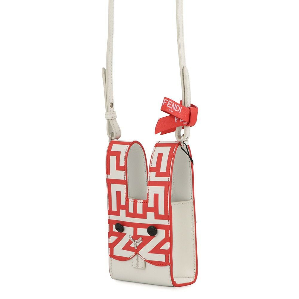 フェンディ ショルダーバッグ マークジェイコブス MINI BUSTINA BUNNY レザー 7SA169 FENDI バッグチャーム ウサギ フェンディ ショルダーバッグ マークジェイコブス MINI BUSTINA BUNNY