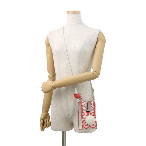 フェンディ ショルダーバッグ マークジェイコブス MINI BUSTINA BUNNY レザー 7SA169 FENDI バッグチャーム ウサギ