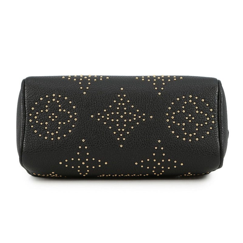 ルイヴィトン ハンドバッグ モノグラム・アンプラント ナノ・スピーディ M46745 ヴィトン バッグ 2wayショルダー 黒 ブラック スタッズ