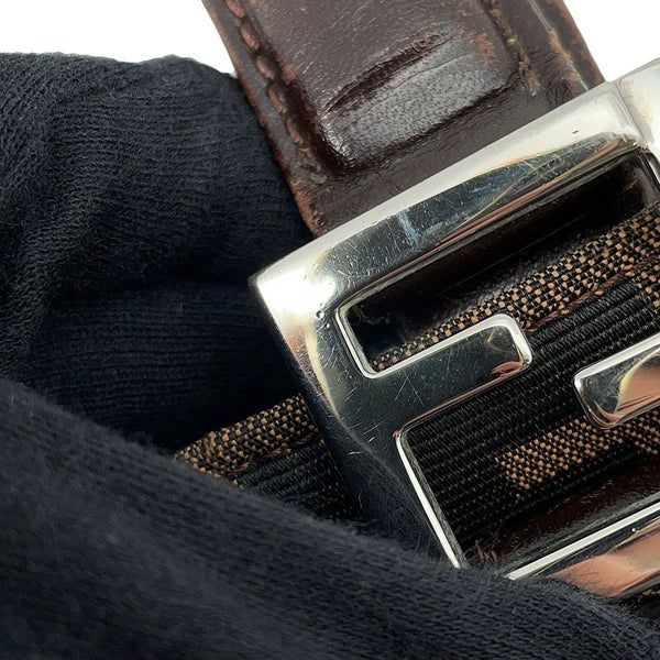 フェンディ ハンドバッグ ズッカ柄 キャンバス レザー 26693 FENDI
