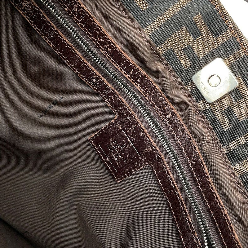 フェンディ ハンドバッグ ズッカ柄 キャンバス レザー 26693 FENDI