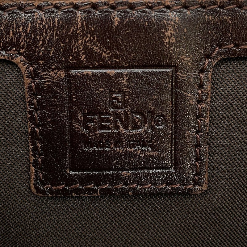 フェンディ ハンドバッグ ズッカ柄 キャンバス レザー 26693 FENDI