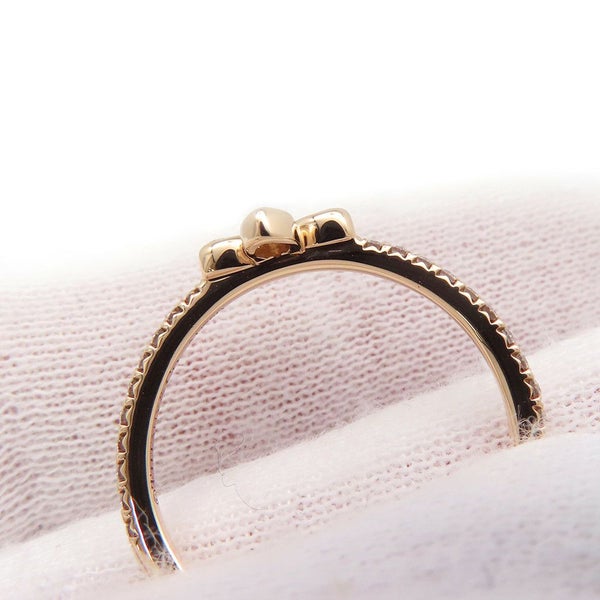 ティファニー リング フルール ド リス ダイヤモンド K18PGピンクゴールド リングサイズ約9号 Tiffany&Co. 指輪 ユリ 花