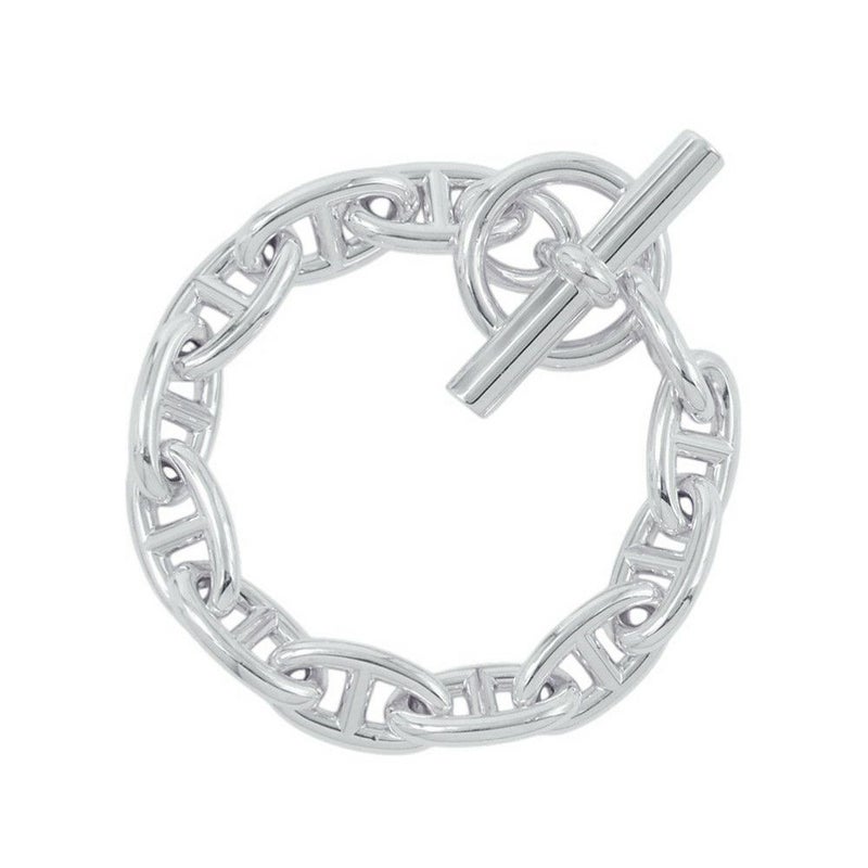 エルメス ブレスレット シェーヌダンクルGM 12コマ SV925シルバー HERMES ジュエリー