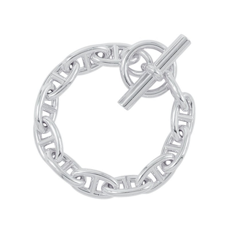 エルメス ブレスレット シェーヌダンクルGM 12コマ SV925シルバー HERMES ジュエリー