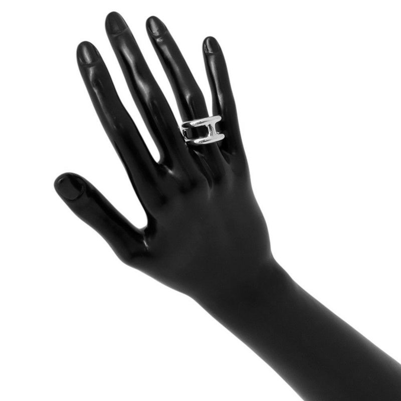 エルメス リング オスモズPM Osmose SV925シルバー リングサイズ53 HERMES ジュエリー 指輪