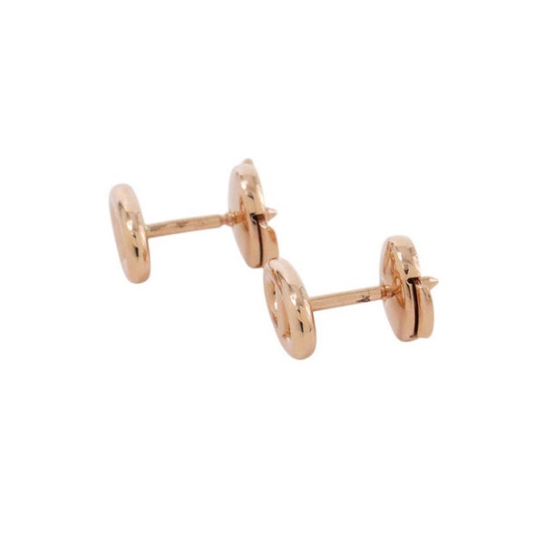 エルメス ピアス ファランドール シェーヌダンクルモチーフ TPM K18PGピンクゴールド HERMES ジュエリー