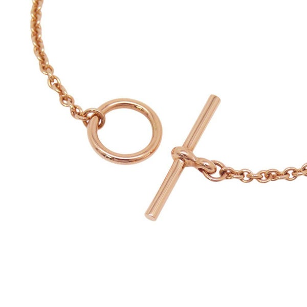 エルメス ブレスレット ヴェルティージュ・クール TPM ダイヤモンド 1P 0.05ct K18PGピンクゴールド サイズSH HERMES