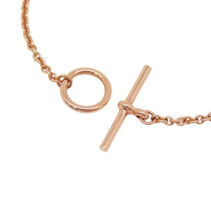 エルメス ブレスレット ヴェルティージュ・クール TPM ダイヤモンド 1P 0.05ct K18PGピンクゴールド サイズSH HERMES