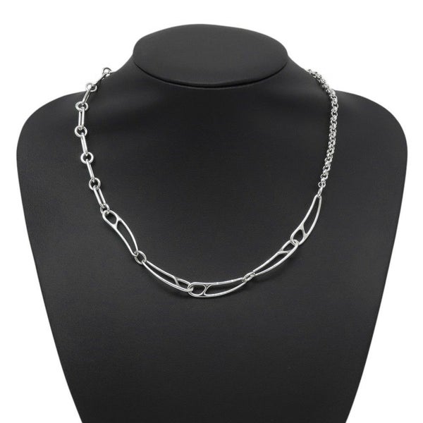 エルメス ネックレス シェーヌダンクル パンク ネックレスLG SV925シルバー HERMES ジュエリー