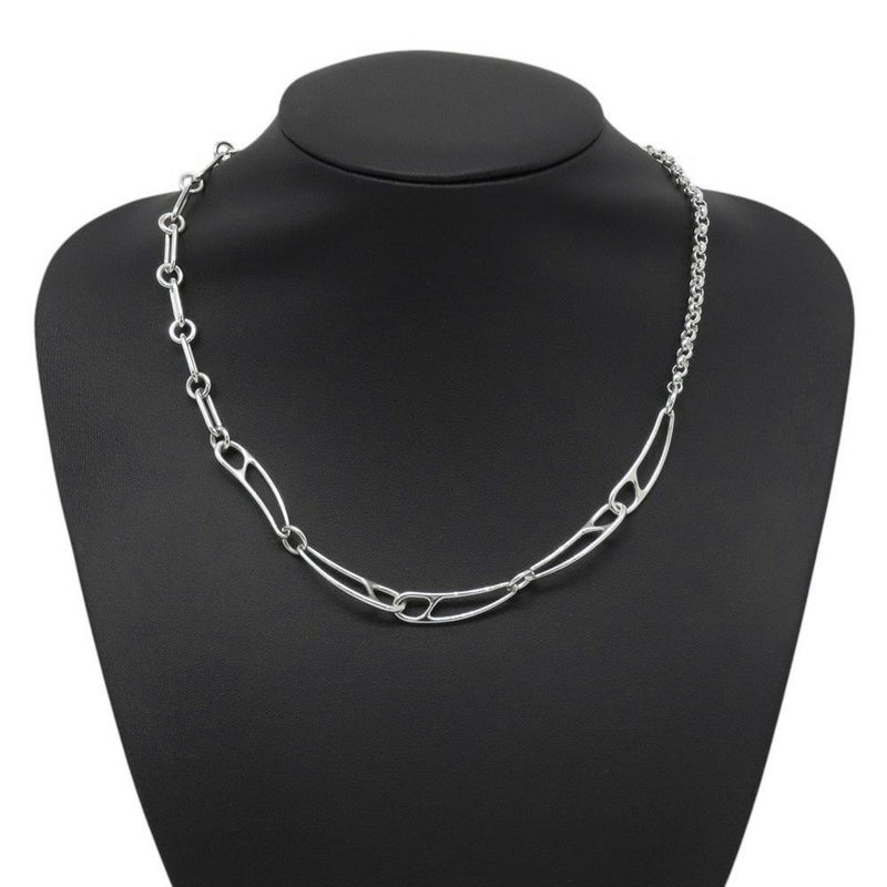 エルメス ネックレス シェーヌダンクル パンク ネックレスLG SV925シルバー HERMES ジュエリー