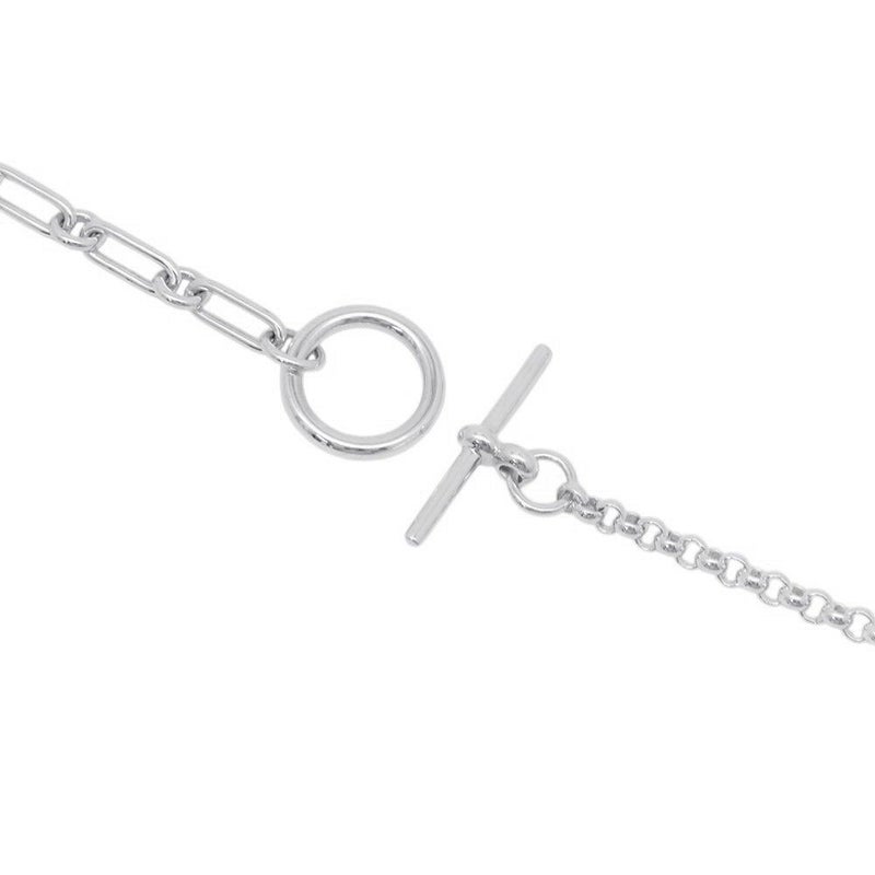 エルメス ネックレス シェーヌダンクル パンク ネックレスLG SV925シルバー HERMES ジュエリー