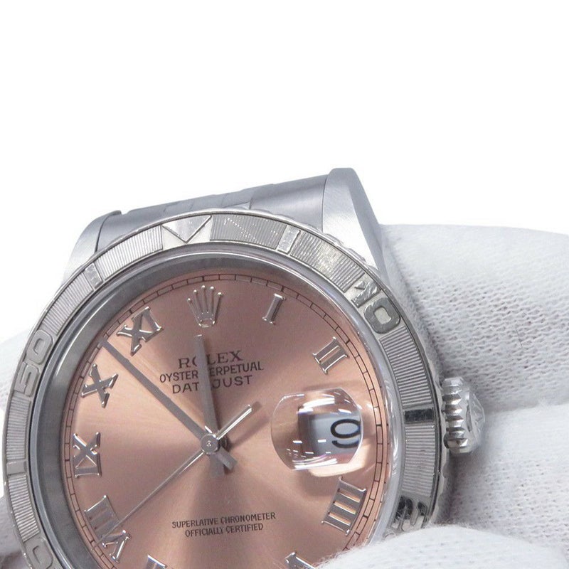 ロレックス デイトジャスト サンダーバード A番 SS/K18WG 16264 ROLEX 腕時計 ピンク文字盤