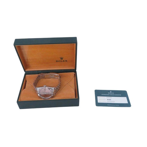 ロレックス デイトジャスト サンダーバード A番 SS/K18WG 16264 ROLEX 腕時計 ピンク文字盤