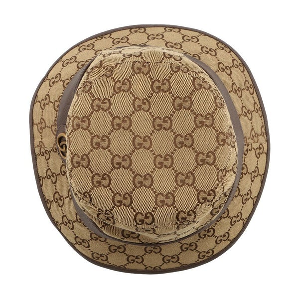 グッチ ハット GGキャンバス フェドラハット サイズM 576587 帽子 バケットハット