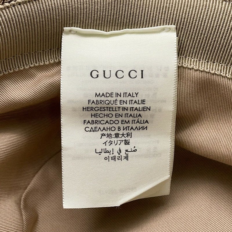 グッチ ハット GGキャンバス フェドラハット サイズM 576587 帽子 バケットハット