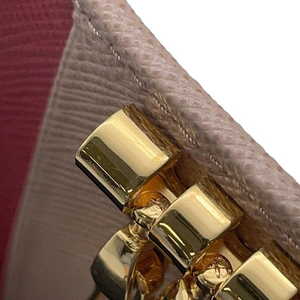 プラダ 4連キーケース サフィアーノ 1PG004 PRADA キーケース キーリング付き